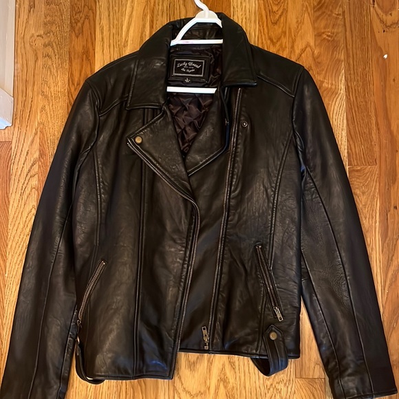 Jackets & Coats Lucky Brand Real Leather Jacket Poshmark
